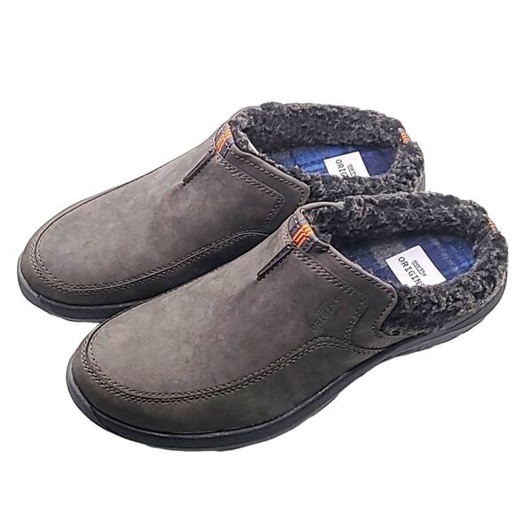 Men’s Gray Comfort Clogs Slip-On Size 8.5 Cushioned Lightweight Casual main image 4